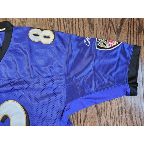 NFL On Field Jersey Torrey Smith #82 Reebok Baltimore Ravens Size 52 Purple NWT - Picture 6 of 14